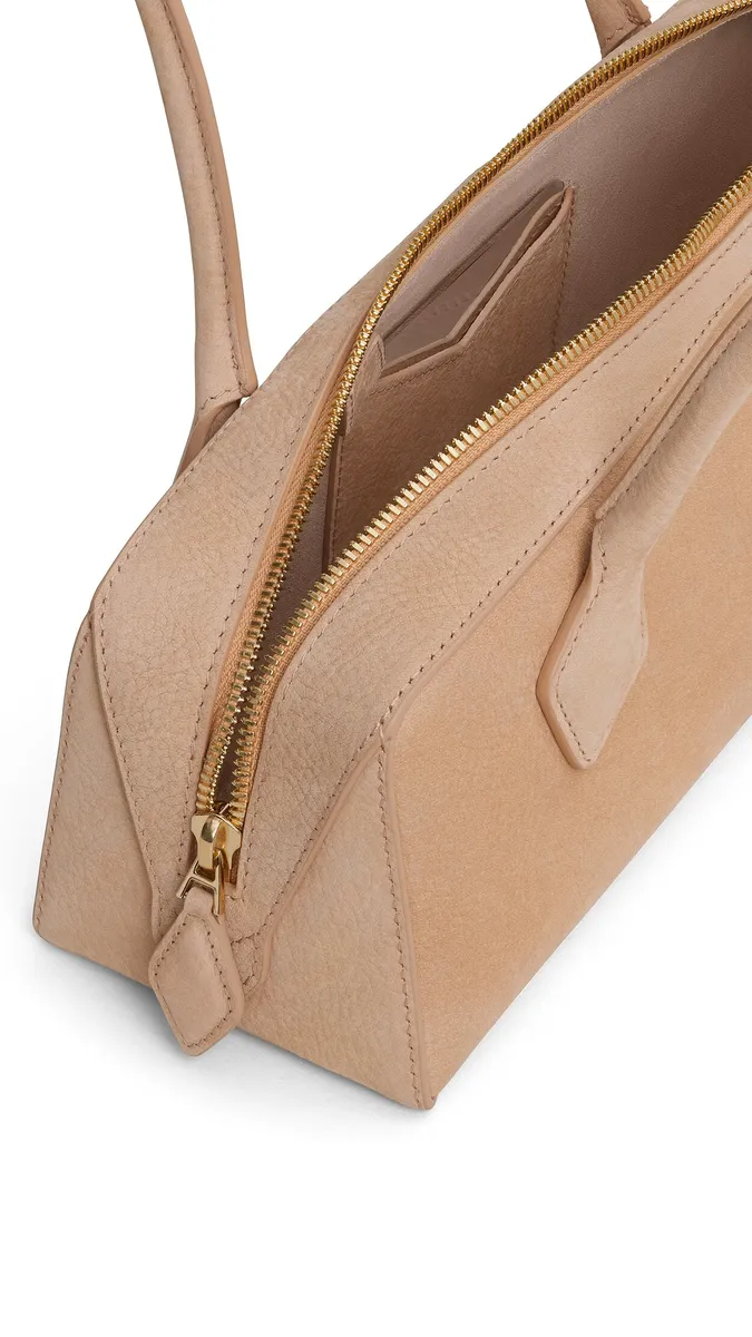 Alaïa Le Teckel Medium Bag In Nubuck | Thumbnail 3