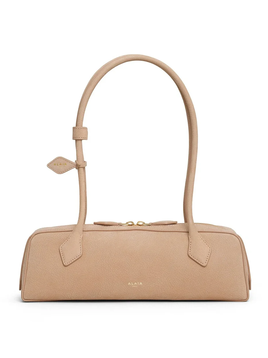 Alaïa Le Teckel Medium Bag In Nubuck