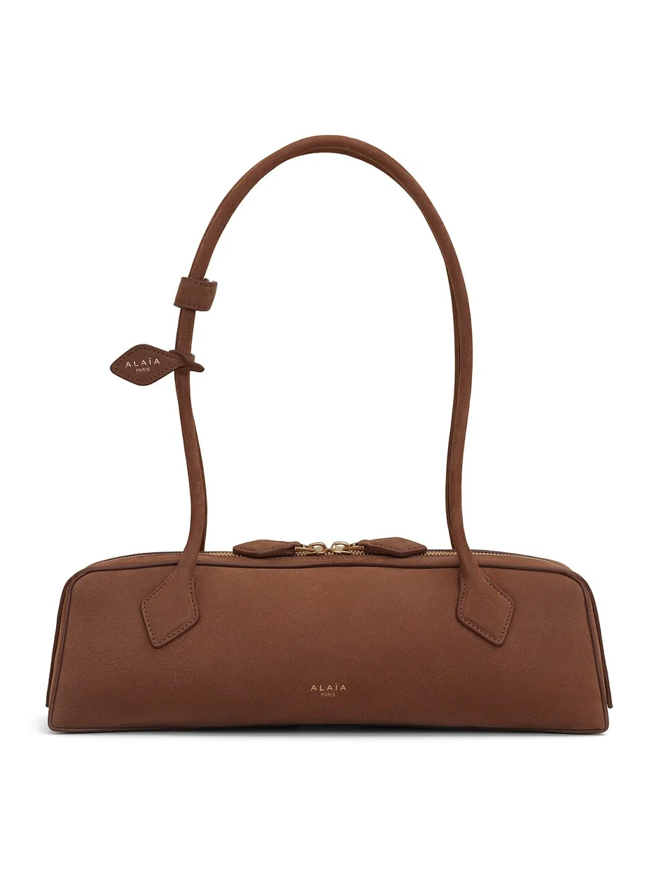 Alaïa Le Teckel Medium Bag In Nubuck