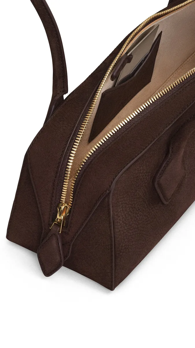 Alaïa Le Teckel Medium Bag In Nubuck | Thumbnail 3
