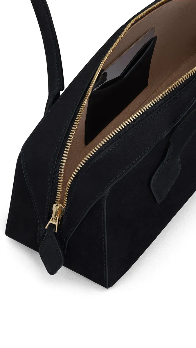 Alaïa Le Teckel Medium Bag In Nubuck | Thumbnail 3