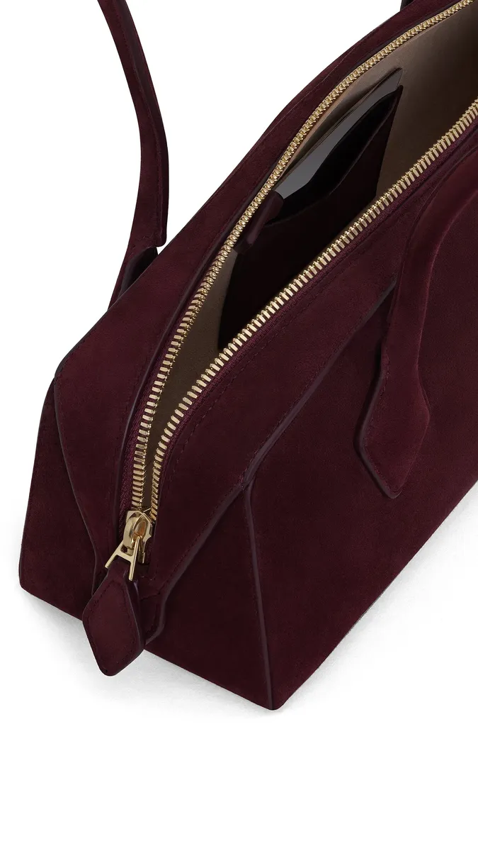 Alaïa Le Teckel Medium Bag In Suede | Thumbnail 3