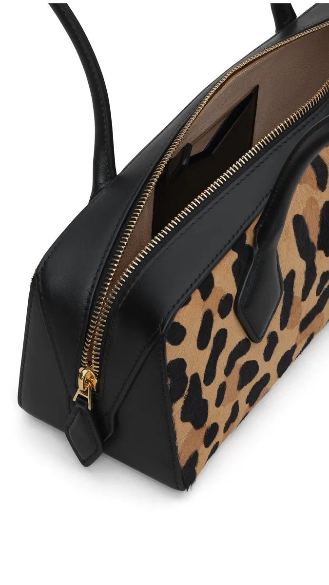 Alaïa Le Teckel Medium Bag In Leopard Haircalf | Thumbnail 3 Alaïa Le Teckel Medium Bag In Leopard Haircalf | Thumbnail 3