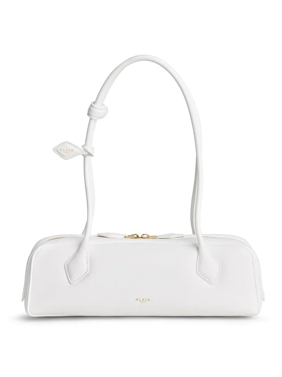 Le Teckel Medium Bag In Padded Leather Le Teckel Medium Bag In Padded Leather