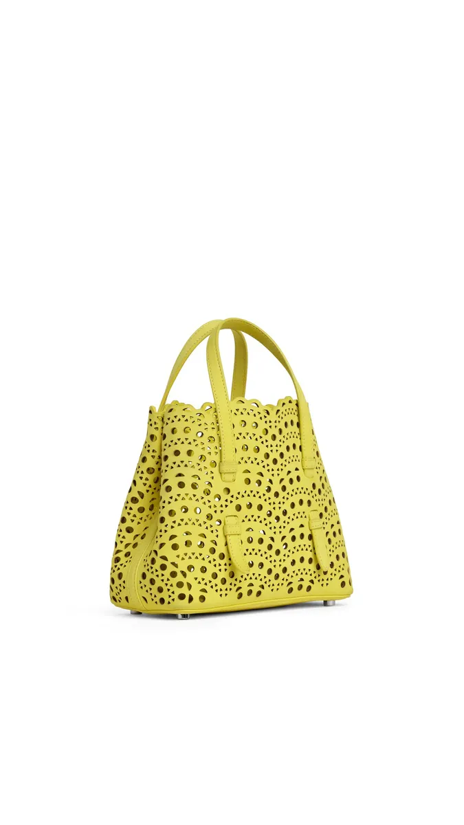 Alaïa Mina 20 Bag In Perforated Vienne Nubuck | Thumbnail 2
