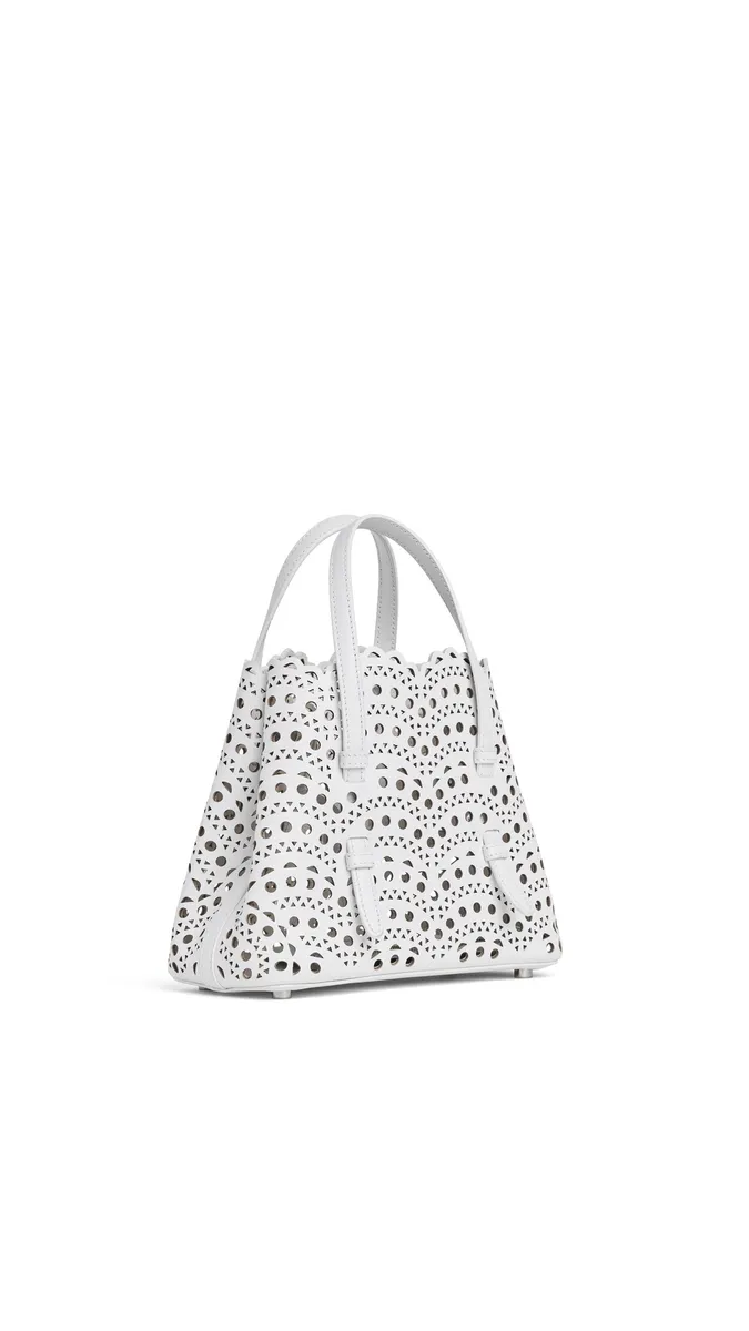 Alaïa Mina 20 Bag In Perforated Vienne Calfskin | Thumbnail 2 Alaïa Mina 20 Bag In Perforated Vienne Calfskin | Thumbnail 2