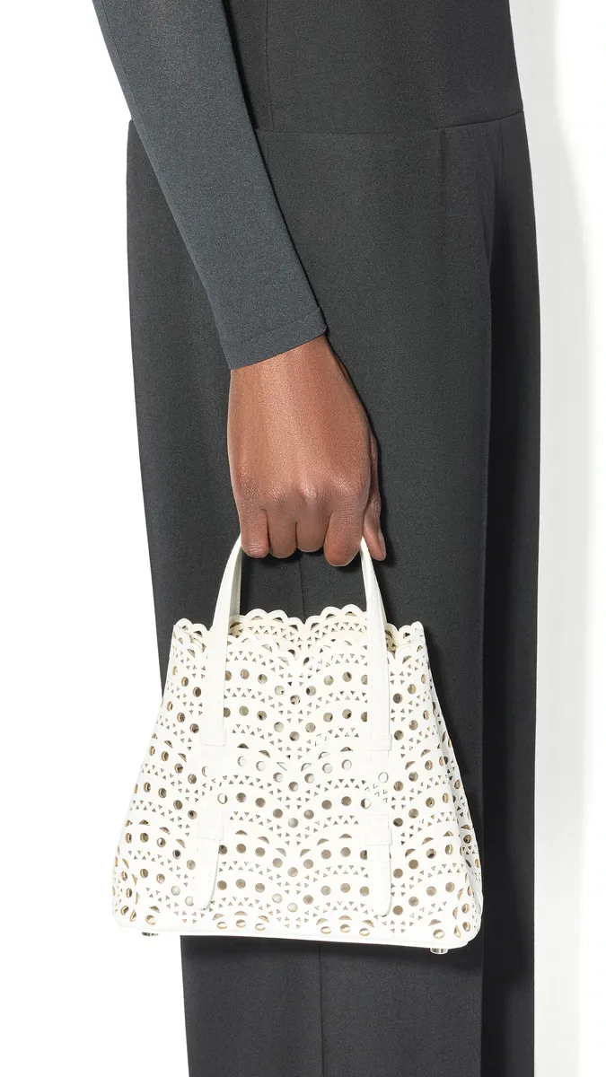 Alaïa Mina 20 Bag In Perforated Vienne Calfskin | Thumbnail 5 Alaïa Mina 20 Bag In Perforated Vienne Calfskin | Thumbnail 5