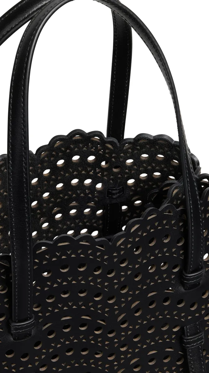 Alaïa Mina 25 Bag In Perforated Vienne Calfskin | Thumbnail 3 Alaïa Mina 25 Bag In Perforated Vienne Calfskin | Thumbnail 3