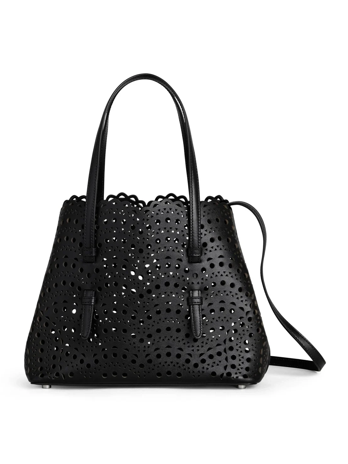 Alaïa Mina 25 Bag In Perforated Vienne Calfskin
