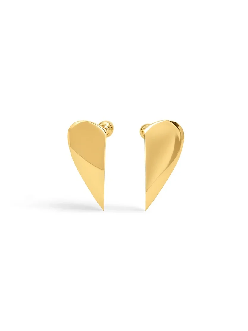 Alaïa Demi-Coeur Earrings