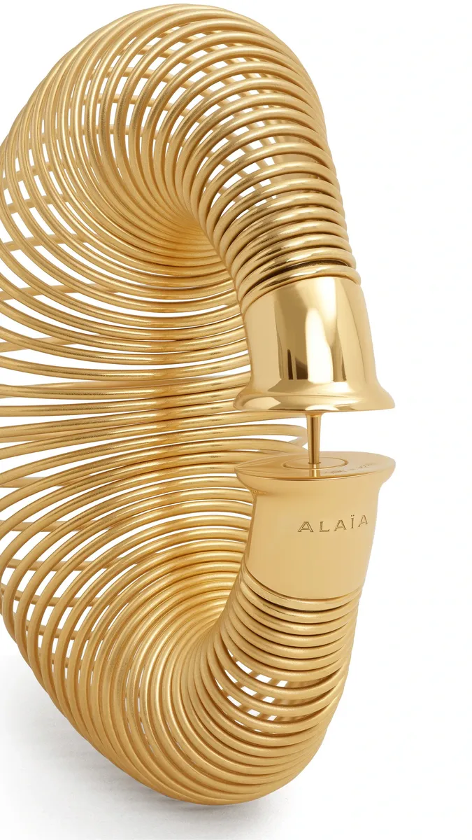 Alaïa Spiral Hoop Earrings | Thumbnail 2 Alaïa Spiral Hoop Earrings | Thumbnail 2