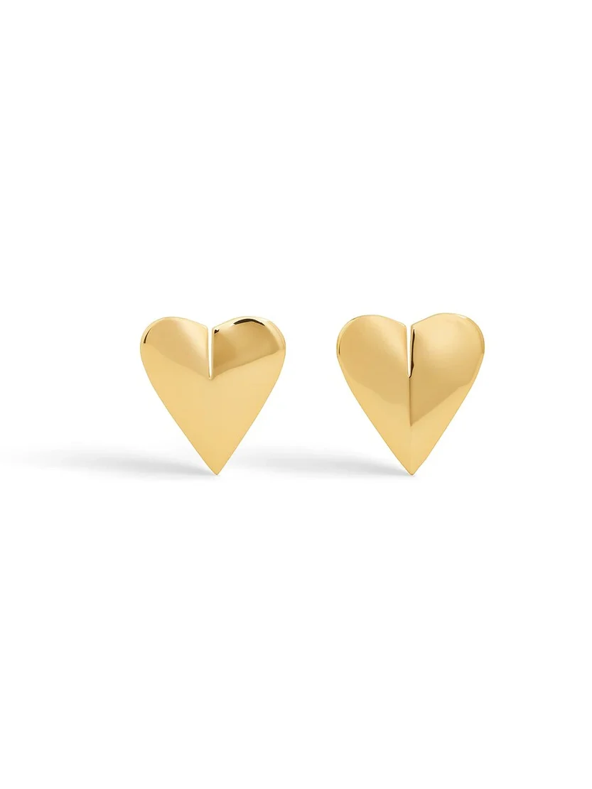 Alaïa Le Coeur Mini Torn Earrings