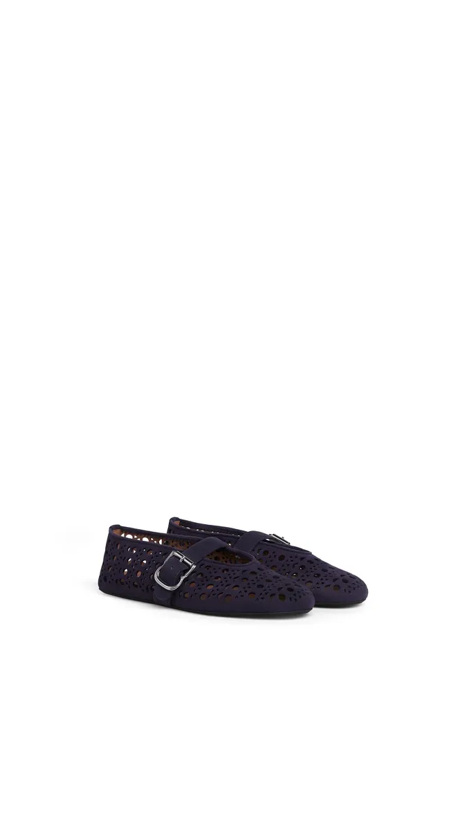Alaïa Ballet Flats Vienne In Suede | Thumbnail 2 Alaïa Ballet Flats Vienne In Suede | Thumbnail 2
