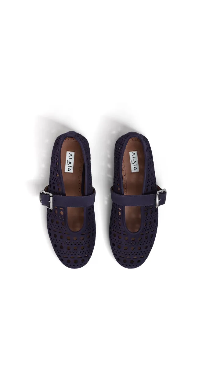Alaïa Ballet Flats Vienne In Suede | Thumbnail 3 Alaïa Ballet Flats Vienne In Suede | Thumbnail 3