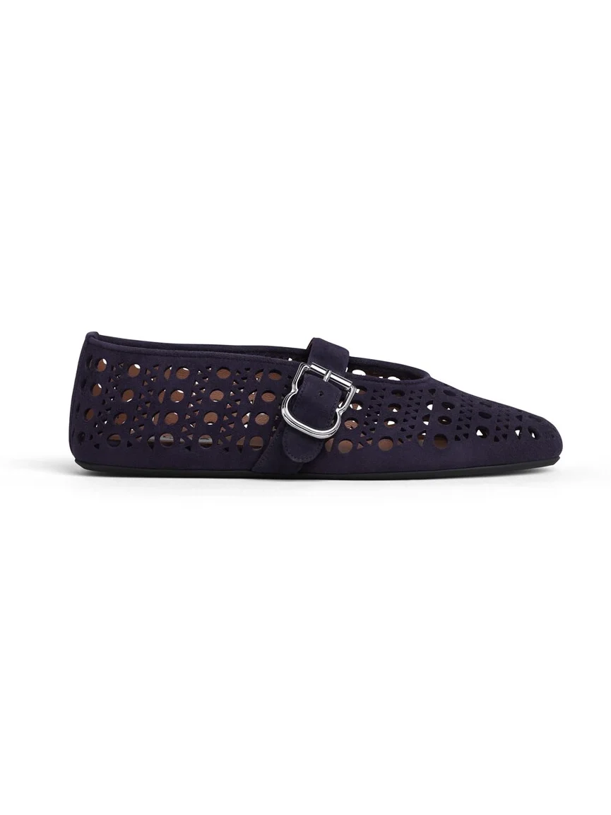 Alaïa Ballet Flats Vienne In Suede