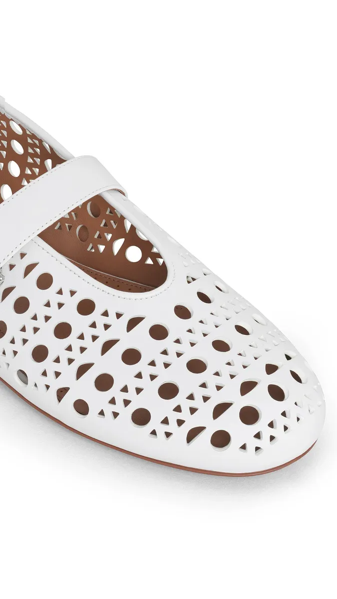 Alaïa Ballet Flats In Vienne Lambskin | Thumbnail 3