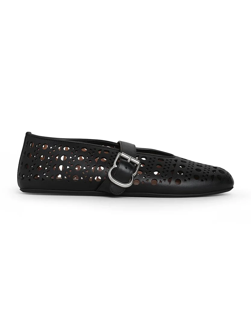 Alaïa Ballet Flats In Vienne Lambskin