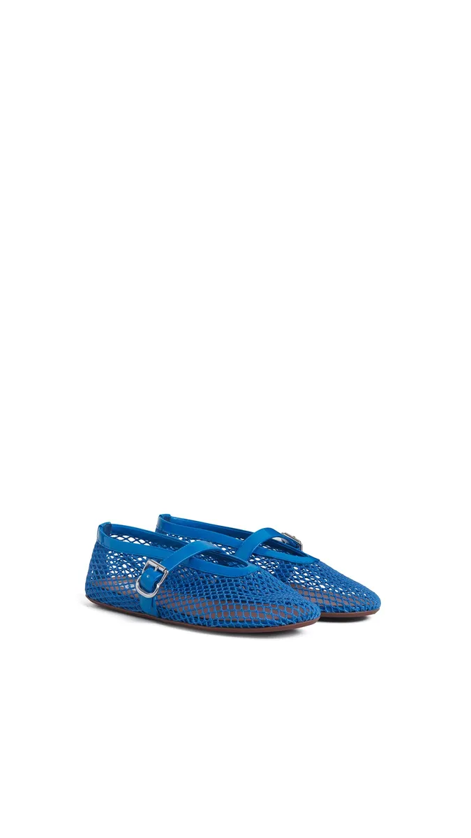 Alaïa Ballet Flats In Fishnet | Thumbnail 2 Alaïa Ballet Flats In Fishnet | Thumbnail 2