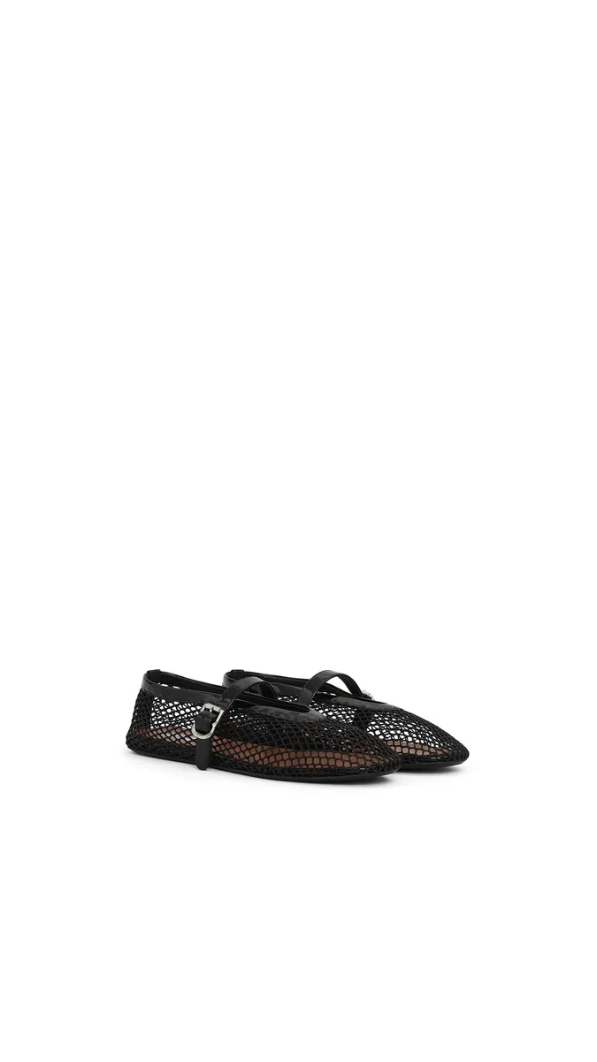 Alaïa Ballet Flats In Fishnet | Thumbnail 2 Alaïa Ballet Flats In Fishnet | Thumbnail 2