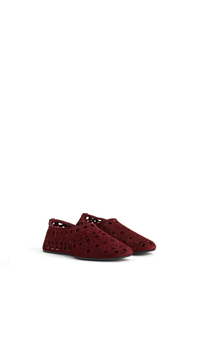 Alaïa Slippers Vienne In Suede Calfskin | Thumbnail 2