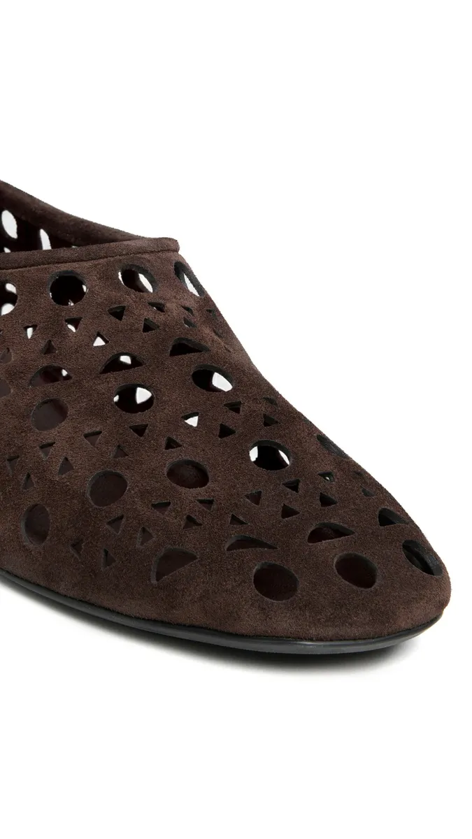 Alaïa Slippers Vienne In Velvet Calfskin | Thumbnail 3