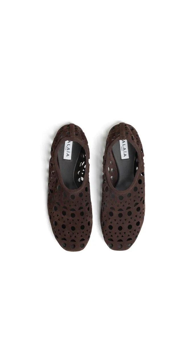 Alaïa Slippers Vienne In Velvet Calfskin | Thumbnail 4