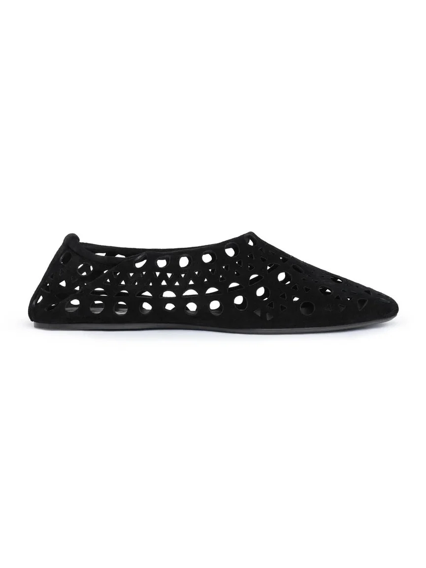 Alaïa Slippers Vienne In Velvet Calfskin