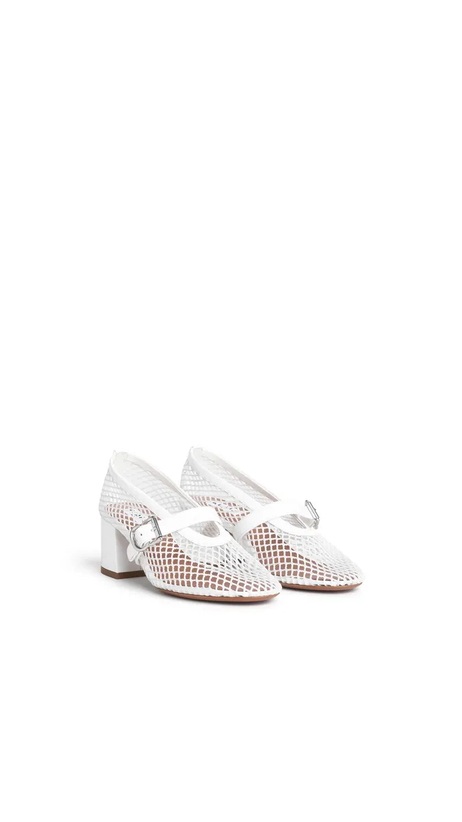 Alaïa Mary Janes 55 In Fishnet | Thumbnail 2