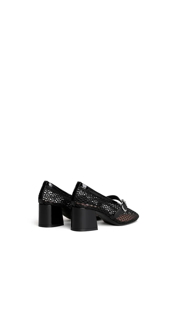 Alaïa Mary Janes 55 In Fishnet | Thumbnail 3 Alaïa Mary Janes 55 In Fishnet | Thumbnail 3