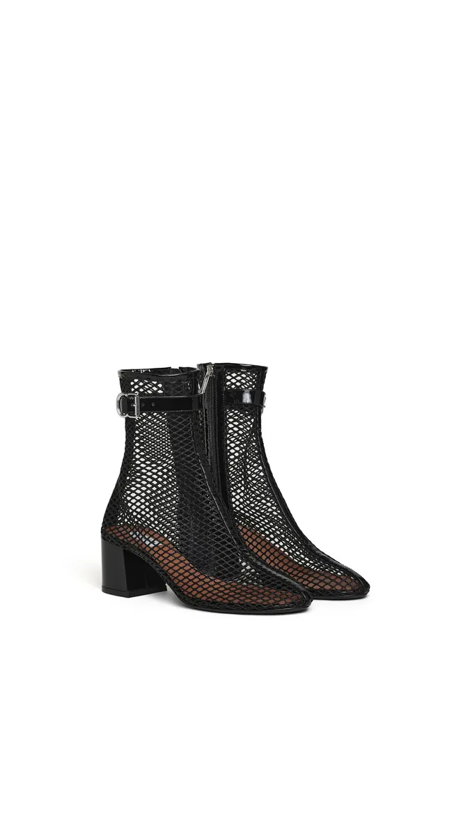 Alaïa Boots 55 In Fishnet | Thumbnail 2 Alaïa Boots 55 In Fishnet | Thumbnail 2