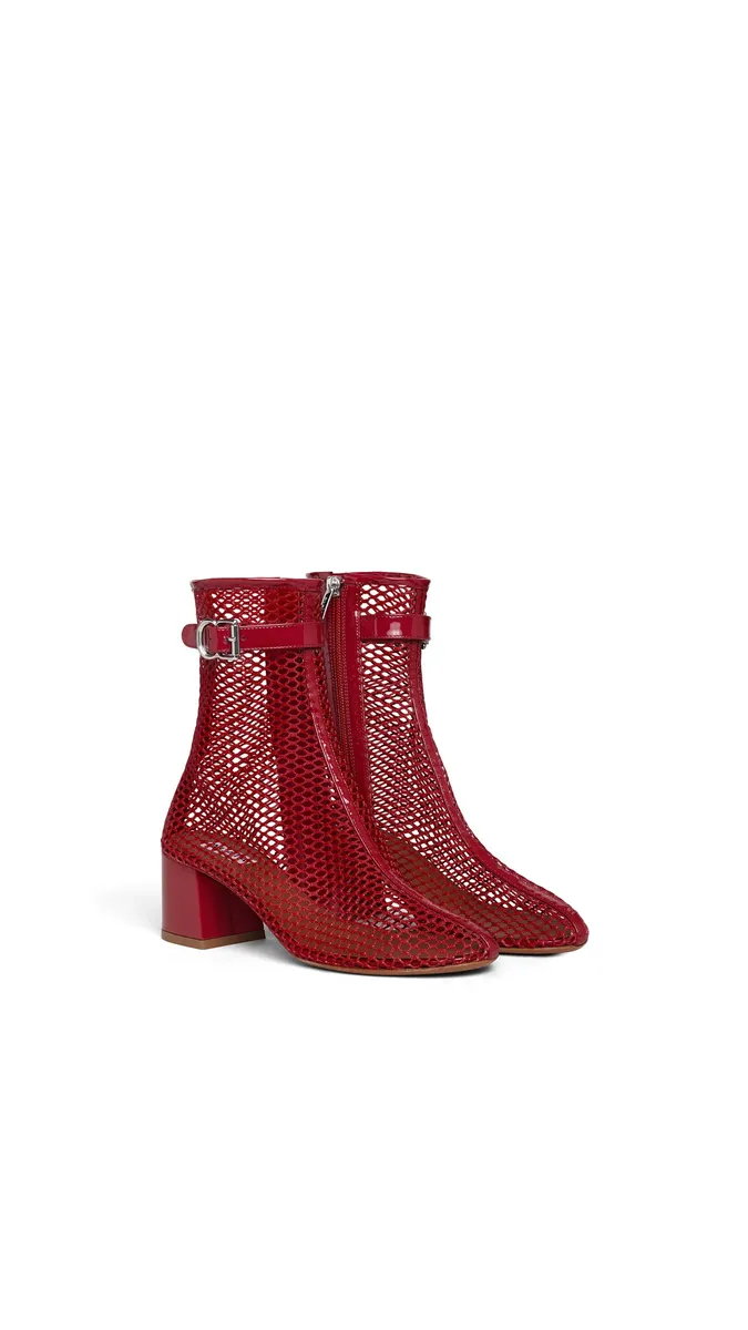 Alaïa Boots 55 In Fishnet | Thumbnail 2 Alaïa Boots 55 In Fishnet | Thumbnail 2