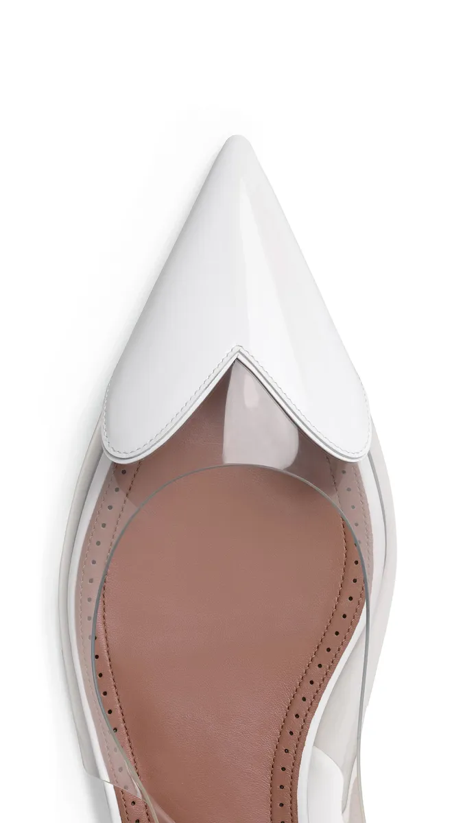 Alaïa Le Coeur Flat Slingbacks In Patent Calfskin | Thumbnail 3 Alaïa Le Coeur Flat Slingbacks In Patent Calfskin | Thumbnail 3