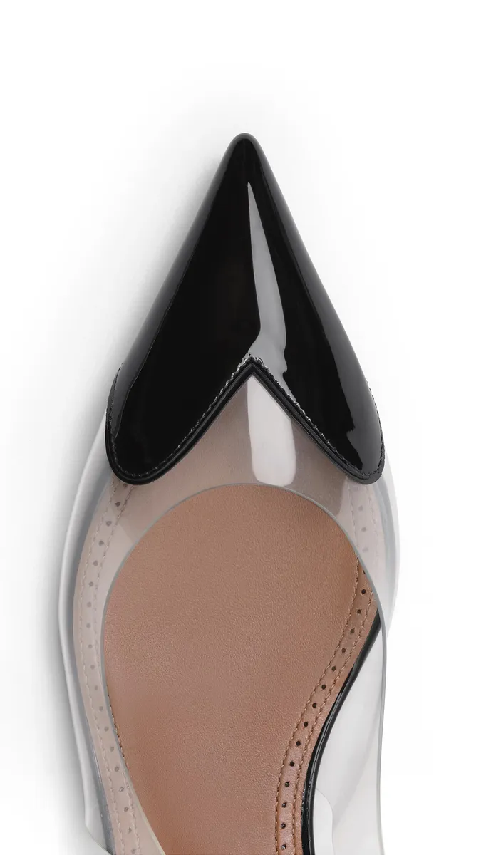Alaïa Le Coeur Flat Slingbacks In Patent Calfskin | Thumbnail 4 Alaïa Le Coeur Flat Slingbacks In Patent Calfskin | Thumbnail 4