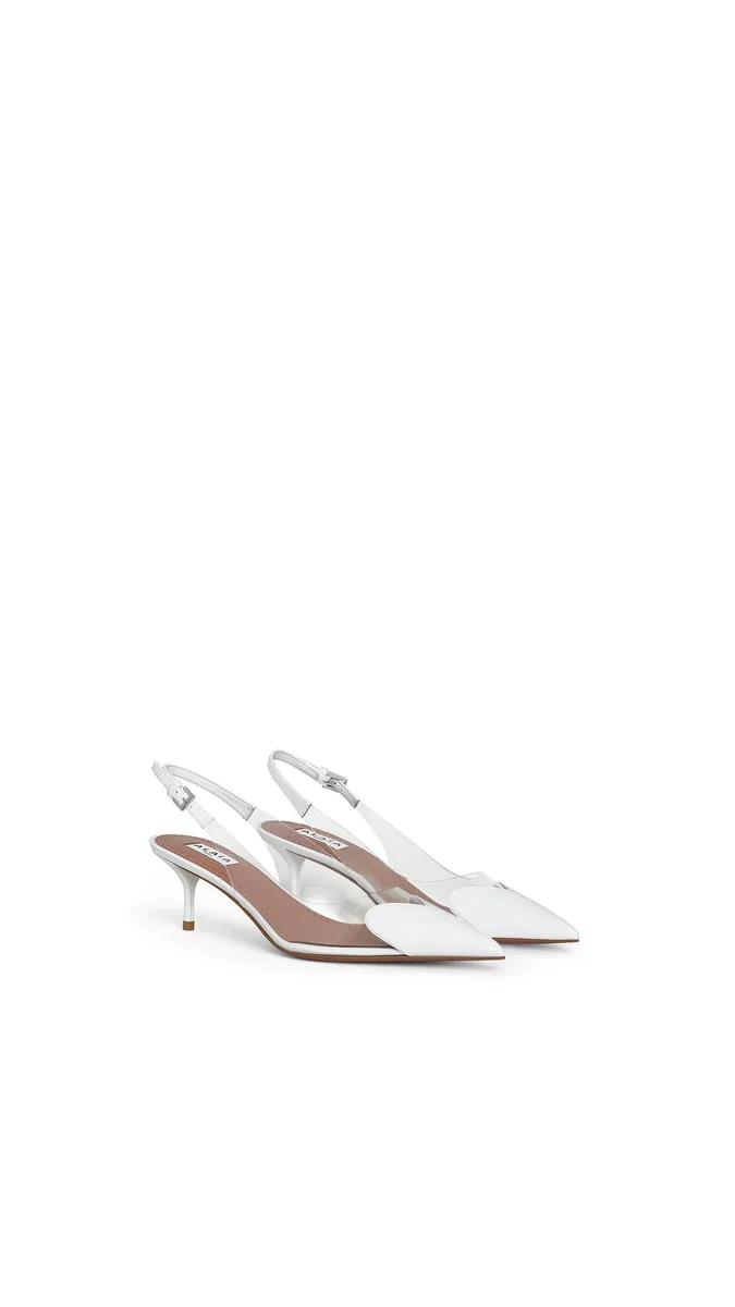 Alaïa Le Coeur Slingbacks 55 In Patent Leather | Thumbnail 2