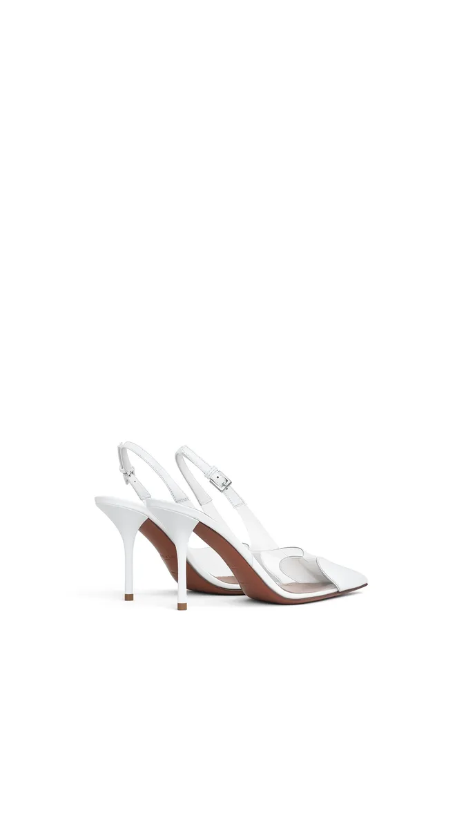 Alaïa Le Coeur Slingbacks 90 In Patent Leather | Thumbnail 3