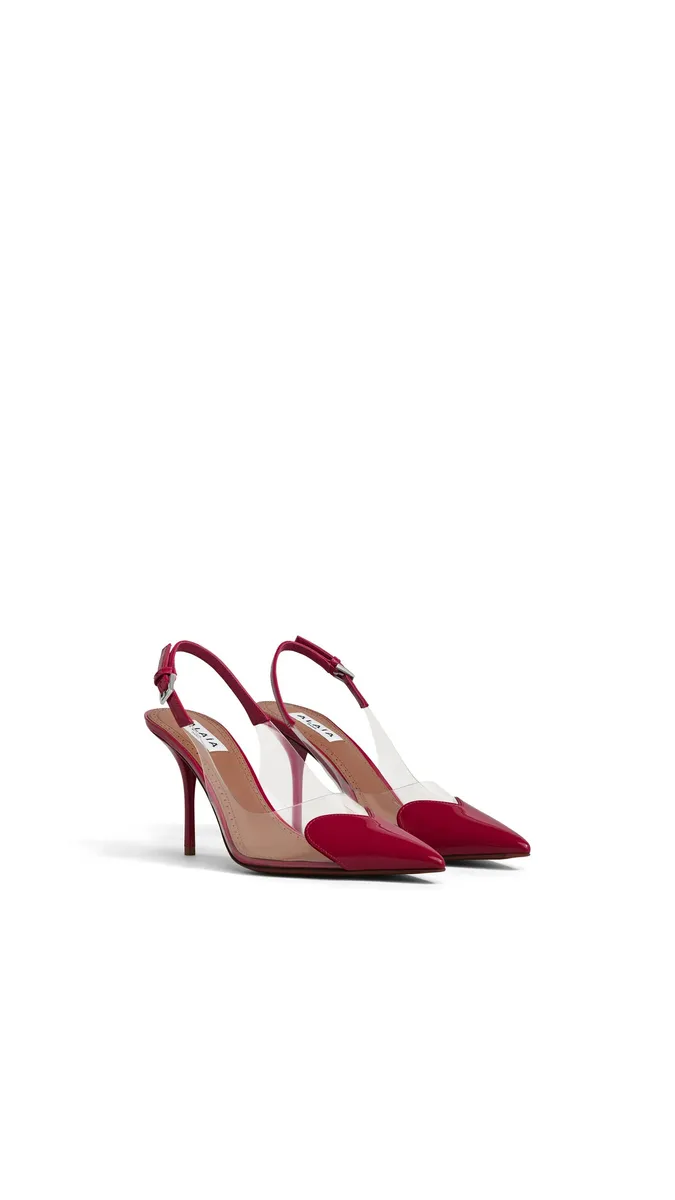 Alaïa Le Coeur Slingbacks 90 In Patent Leather | Thumbnail 2 Alaïa Le Coeur Slingbacks 90 In Patent Leather | Thumbnail 2
