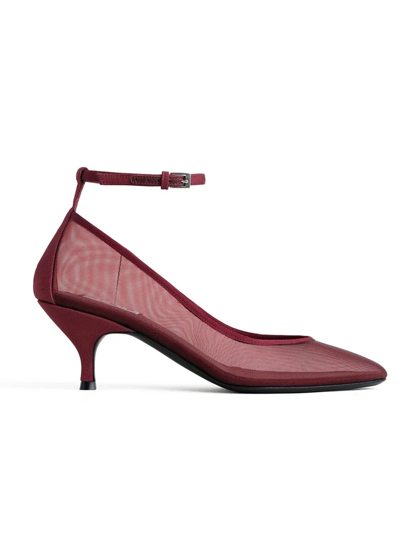 Strappy Pumps In Mesh