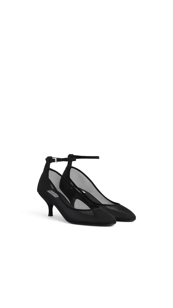 Alaïa Strappy Pumps In Mesh | Thumbnail 2 Alaïa Strappy Pumps In Mesh | Thumbnail 2