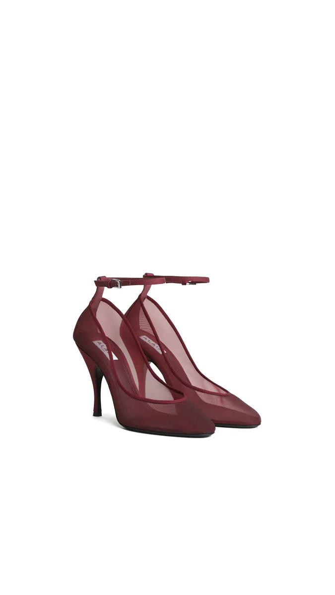 Alaïa Strappy Pumps In Mesh | Thumbnail 2 Alaïa Strappy Pumps In Mesh | Thumbnail 2