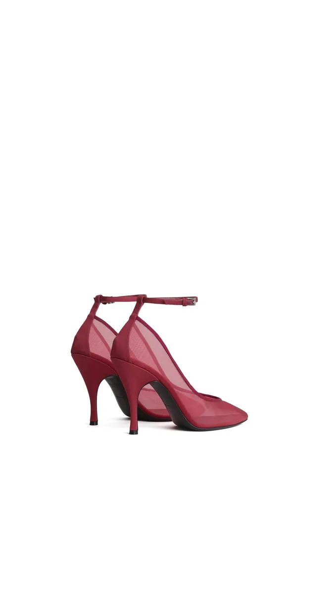 Alaïa Strappy Pumps In Mesh | Thumbnail 3 Alaïa Strappy Pumps In Mesh | Thumbnail 3