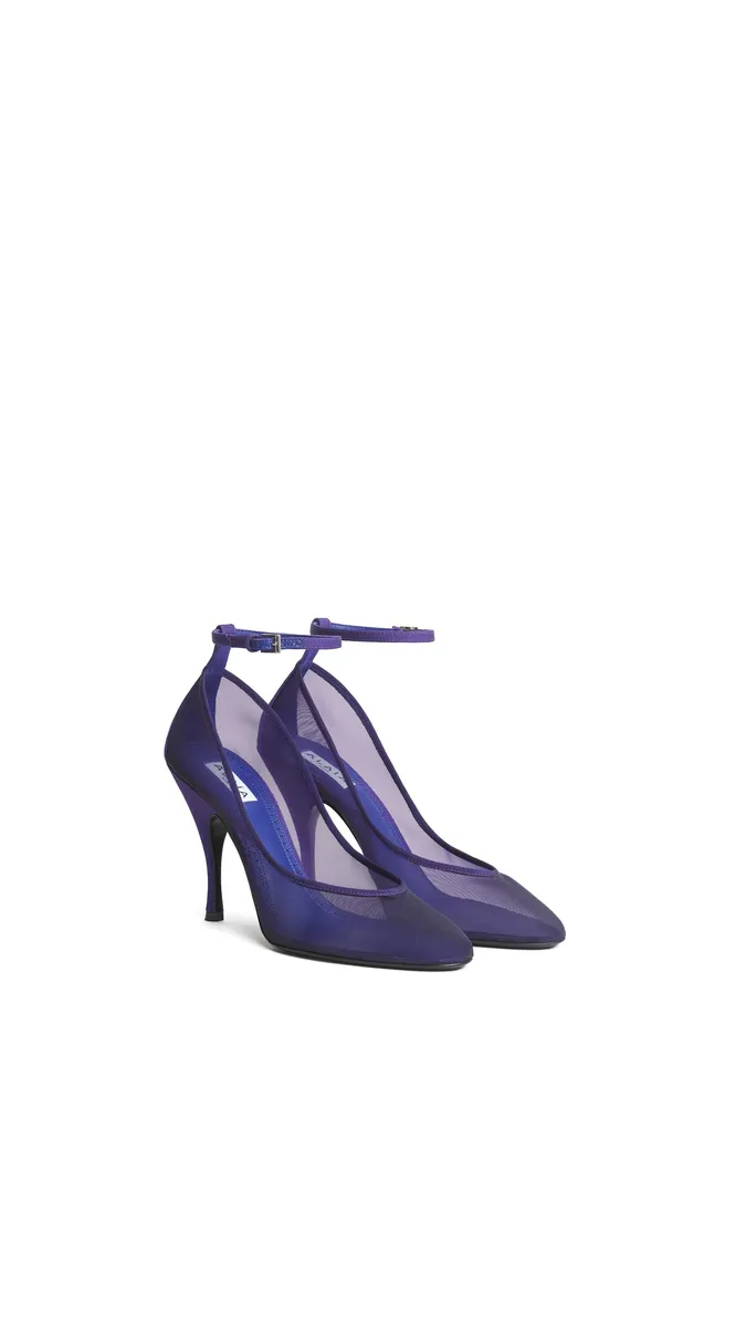 Alaïa Strappy Pumps In Mesh | Thumbnail 2 Alaïa Strappy Pumps In Mesh | Thumbnail 2