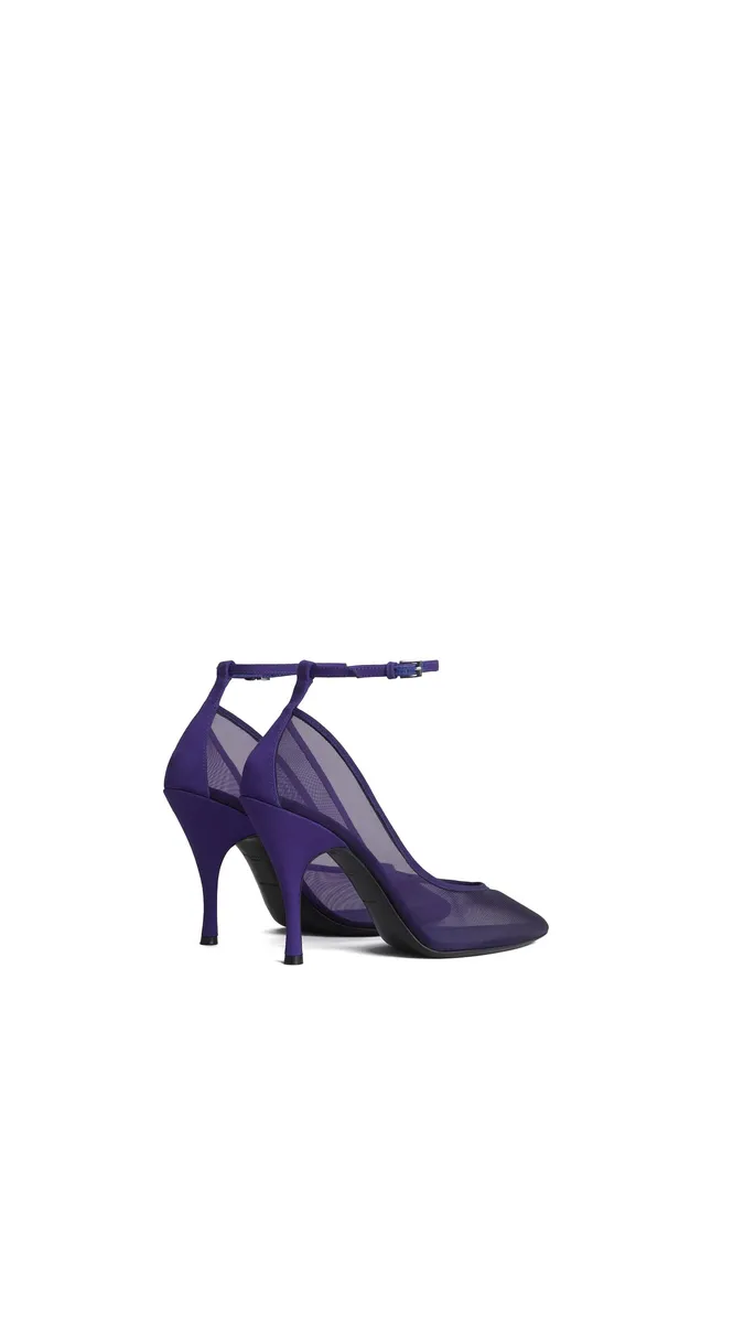 Alaïa Strappy Pumps In Mesh | Thumbnail 3 Alaïa Strappy Pumps In Mesh | Thumbnail 3