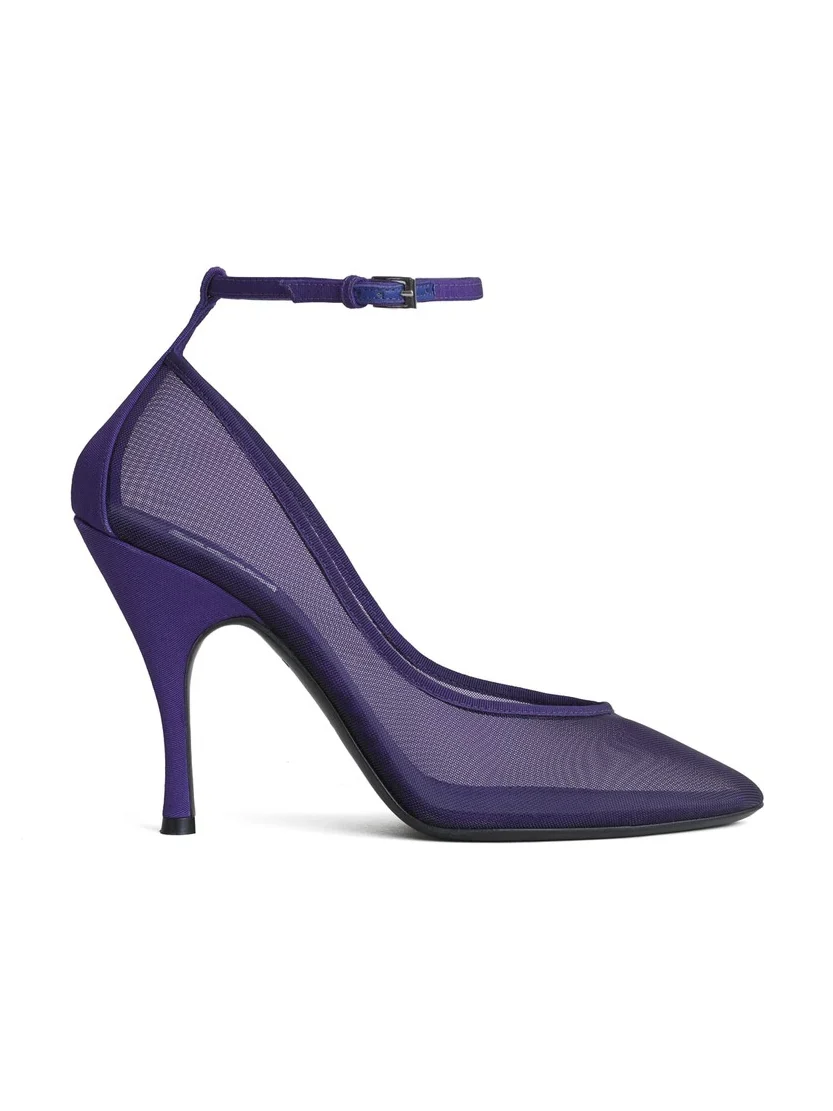 Alaïa Strappy Pumps In Mesh