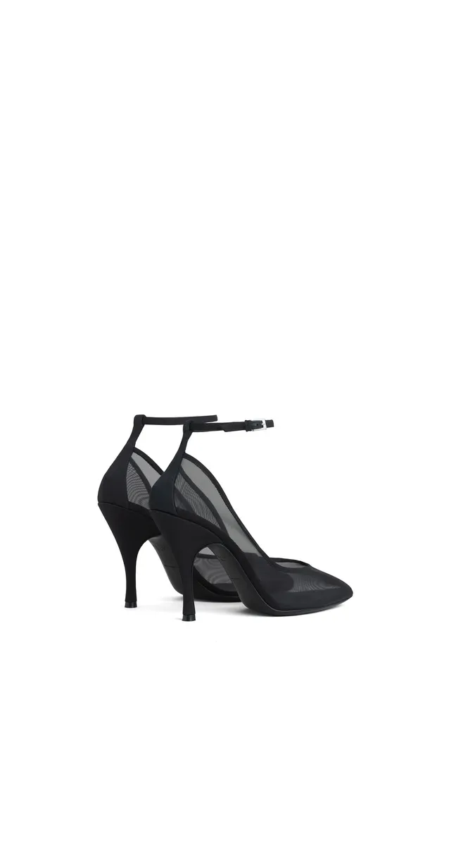 Alaïa Strappy Pumps In Mesh | Thumbnail 3 Alaïa Strappy Pumps In Mesh | Thumbnail 3
