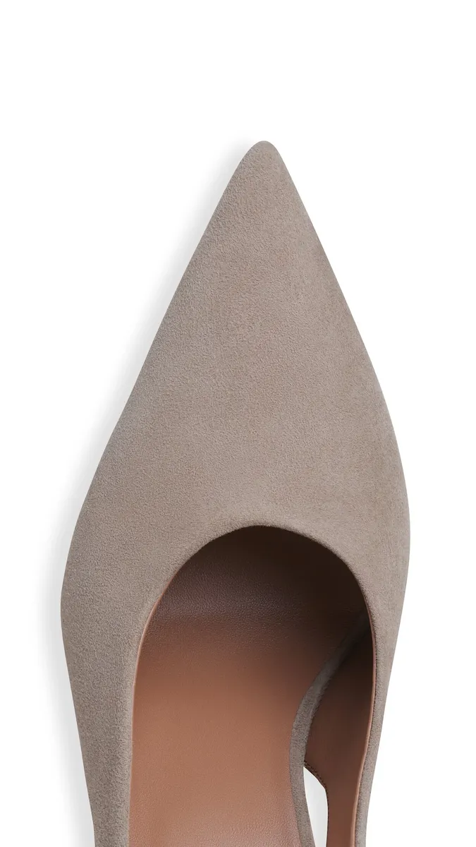 Alaïa Cube Slingbacks In Suede | Thumbnail 4 Alaïa Cube Slingbacks In Suede | Thumbnail 4