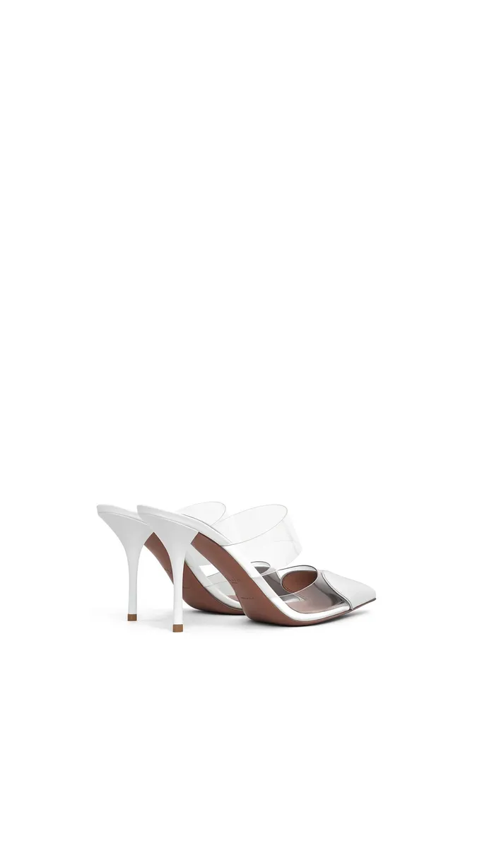 Alaïa Le Coeur Mules In Patent Leather | Thumbnail 3