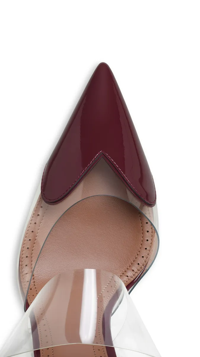 Alaïa Le Coeur Mules In Patent Leather | Thumbnail 4