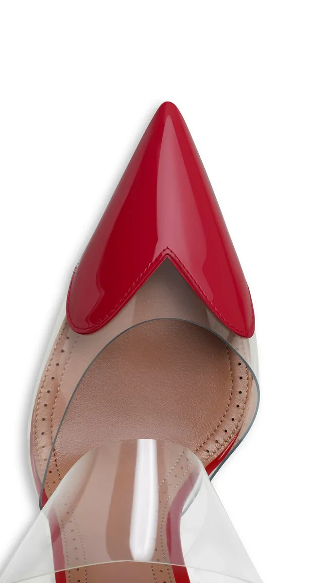 Alaïa Le Coeur Mules In Patent Leather | Thumbnail 4