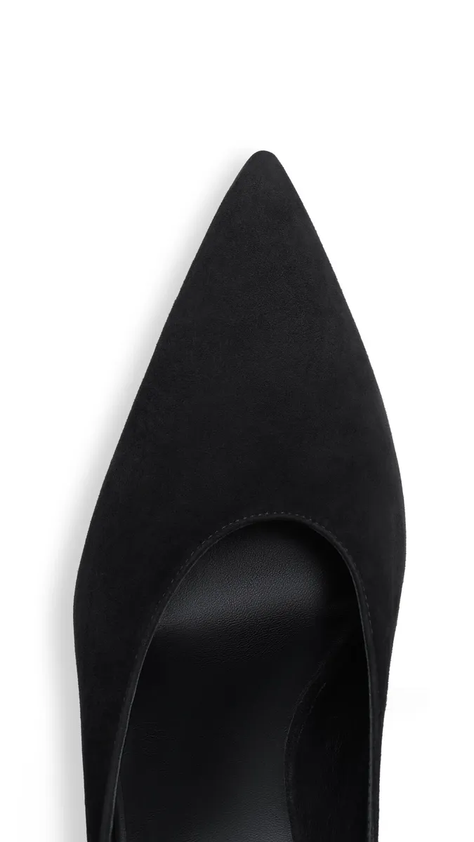 Alaïa Cube Wedge Mules In Suede | Thumbnail 4 Alaïa Cube Wedge Mules In Suede | Thumbnail 4