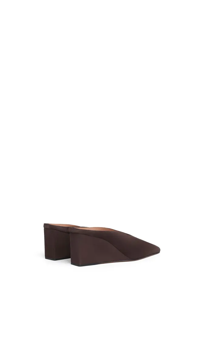 Alaïa Cube Mules In Suede | Thumbnail 3 Alaïa Cube Mules In Suede | Thumbnail 3